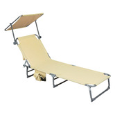 Oakleigh Home Phoebe Sun Lounge with Canopy