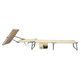 Oakleigh Home Phoebe Sun Lounge with Canopy