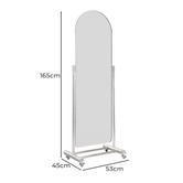 Oakleigh Home Costa Arched Full Length Mirror