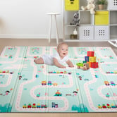 Oakleigh Home Train Trip Adventures Play Mat