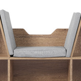 Oakleigh Home Kids&#039; Rusticus Bookcase with Reading Nook