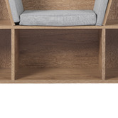 Oakleigh Home Kids&#039; Rusticus Bookcase with Reading Nook