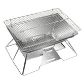 Oakleigh Home Grevan Foldable BBQ Grill Fire Pit