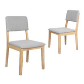 Oakleigh Home Arvion Rubberwood Dining Chairs