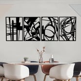 Oakleigh Home 4 Piece Vallen Wall Accent Set