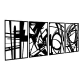 Oakleigh Home 4 Piece Vallen Wall Accent Set