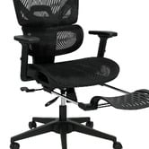 Oakleigh Home Vector High-Back Ergonomic Office Chair with Footrest