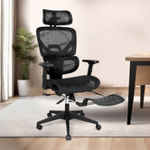 Oakleigh Home Vector High-Back Ergonomic Office Chair with Footrest