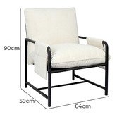 Oakleigh Home Avenel Corduroy Accent Chair