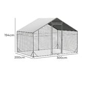 Oakleigh Home Ismare Walk-in Chicken Coop