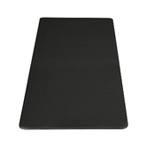 Oakleigh Home 2 Piece Black Brinly Non-Slip Kitchen Mat Set