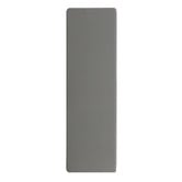 Oakleigh Home 2 Piece Grey Brinly Non-Slip Kitchen Mat Set