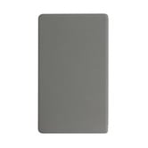 Oakleigh Home 2 Piece Grey Brinly Non-Slip Kitchen Mat Set