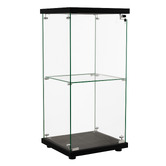 Oakleigh Home Zorn 2 Shelf Glass Display Cabinet