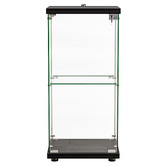 Oakleigh Home Zorn 2 Shelf Glass Display Cabinet