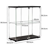Oakleigh Home Zorn 2 Door Display Cabinet