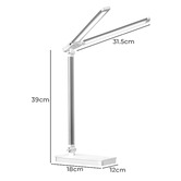 Oakleigh Home 39cm Emporia LED Desk Lamp with USB