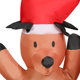 Oakleigh Home Santa &amp; Kangaroo LED Inflatable Christmas Decoration