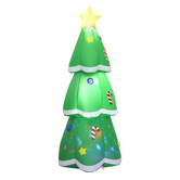Oakleigh Home Christmas Tree LED Inflatable Decoration
