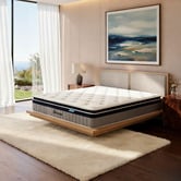 Oakleigh Home 32cm Medium Ruslan Pocket Spring Pillow top Mattress