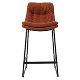 Oakleigh Home 68cm Alexandra Corduroy Bar Stools
