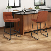 Oakleigh Home 68cm Alexandra Corduroy Bar Stools