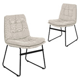 Oakleigh Home Alexandra Corduroy Dining Chairs