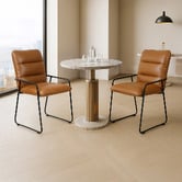 Oakleigh Home Matthew Faux Leather Dining Chairs