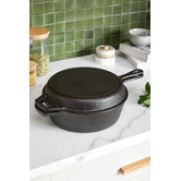 Oakleigh Home 2 Piece Avondale Cast Iron Dutch Oven Skillet Combo Set