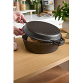 Oakleigh Home 2 Piece Avondale Cast Iron Dutch Oven Skillet Combo Set