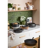 Oakleigh Home 2 Piece Avondale Cast Iron Fry Pan Set