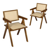 Oakleigh Home Ludlow Rattan Dining Chairs