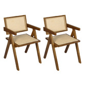 Oakleigh Home Ludlow Rattan Dining Chairs