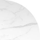 Oakleigh Home Batavia Marble-Look Dining Table