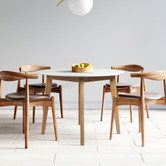 Oakleigh Home Batavia Marble-Look Dining Table