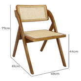 Oakleigh Home Amistad Rubberwood Lounge Chairs