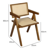 Oakleigh Home Ludlow Rattan Dining Chairs