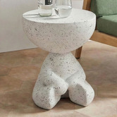 Oakleigh Home Rusch Cement Side Table