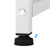 Oakleigh Home Aurora L-Shape LED Gaming Desk
