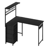 Oakleigh Home Nelson L-Shape LED Gaming Desk