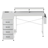 Oakleigh Home Aurora L-Shape LED Gaming Desk