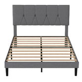 Oakleigh Home Zeno Linen Bed Frame