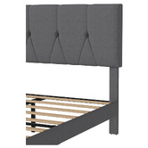 Oakleigh Home Zeno Linen Bed Frame