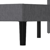 Oakleigh Home Jarrell Linen Bed Frame