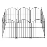 Oakleigh Home Colwyn Decorative Garden Fence