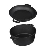 Oakleigh Home 2 Piece Pheme Cast Iron Dutch Oven &amp; Skillet Set