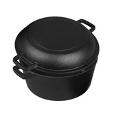 Oakleigh Home 2 Piece Pheme Cast Iron Dutch Oven &amp; Skillet Set