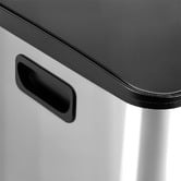 Oakleigh Home Zora 60L Stainless Steel Dual Bucket Rubbish Bin