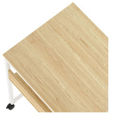 Oakleigh Home Nero Study Desk