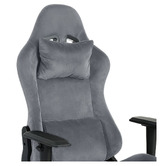 Oakleigh Home Thira Faux Suede Gaming Office Chair with Footrest
